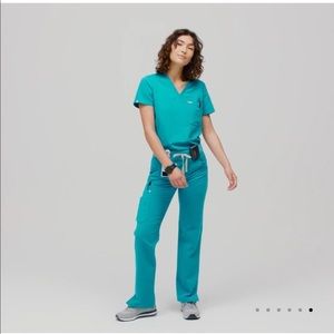 💙🩺👩‍⚕️Figs Teal Kade Scrub Bottoms👩‍⚕️🩺💙